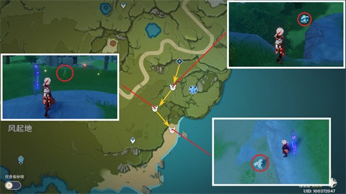 原神骗骗花分布图最新2023-原神骗骗花速刷路线一览